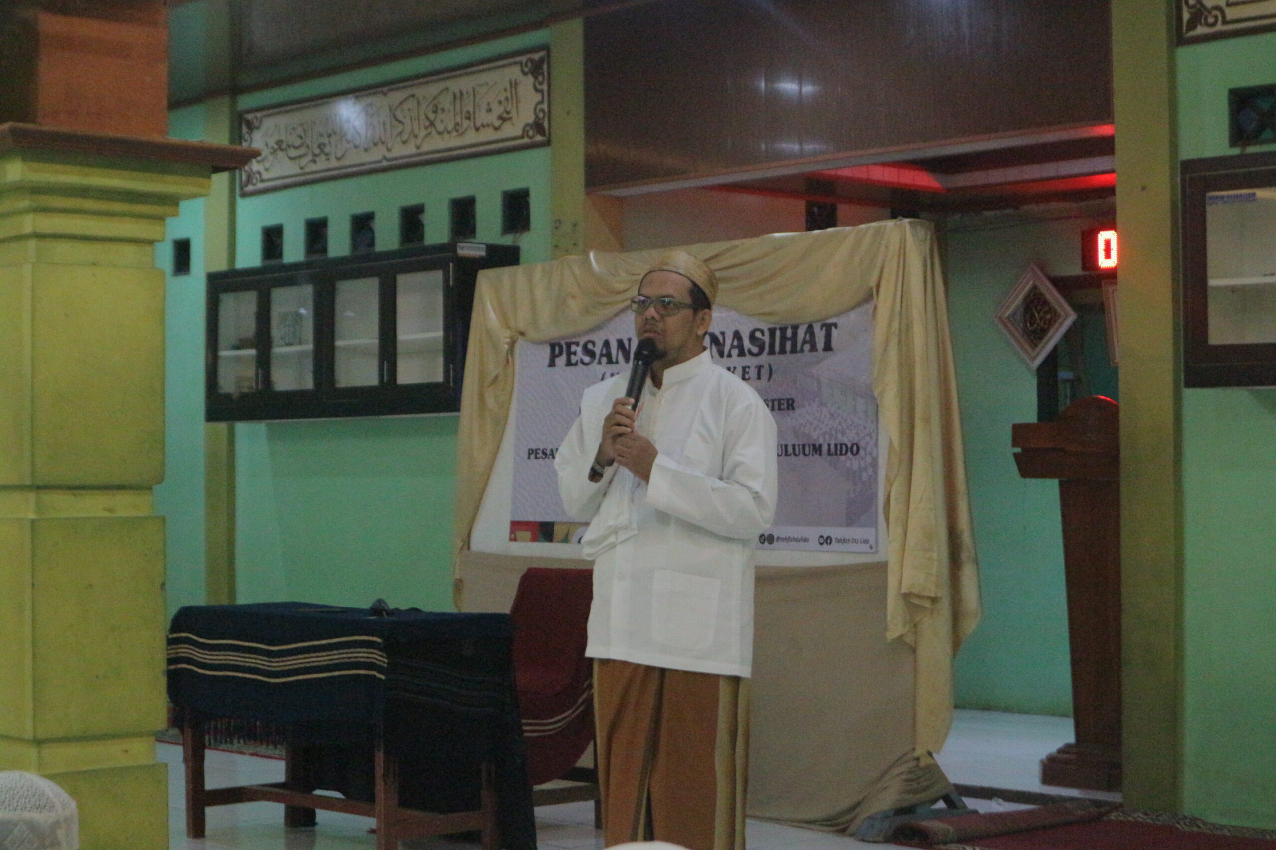 Kuliah Etiket, Direktur Mahad Memberikan 3 Nasihat Untuk Bekal Santri Selama Liburan