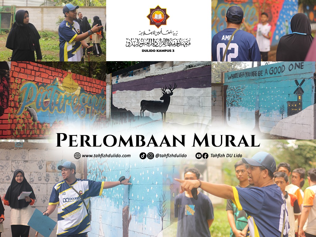 Gelar Lomba Mural, Direktur Mahad: Pesantren Memfasilitasi Kreativitas Santri