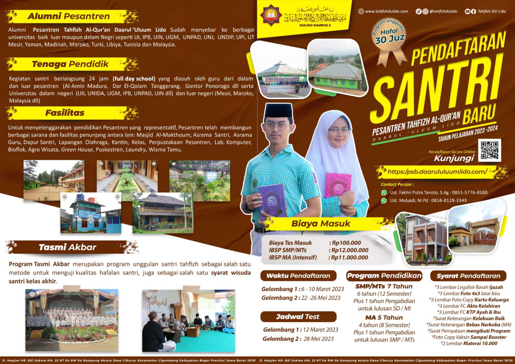 Brosur Tahun Ajaran 2023-2024