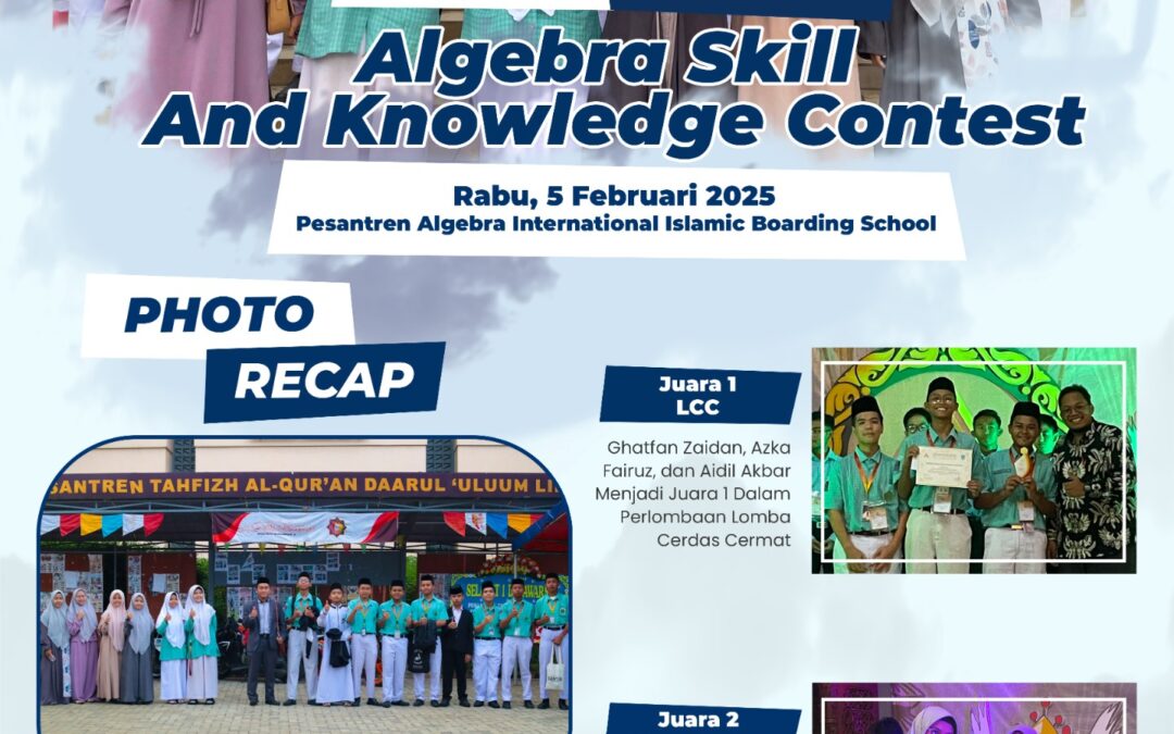 Raih Juara dalam Perlombaan Algebra Skill Knowledge Contest (AIGEST)
