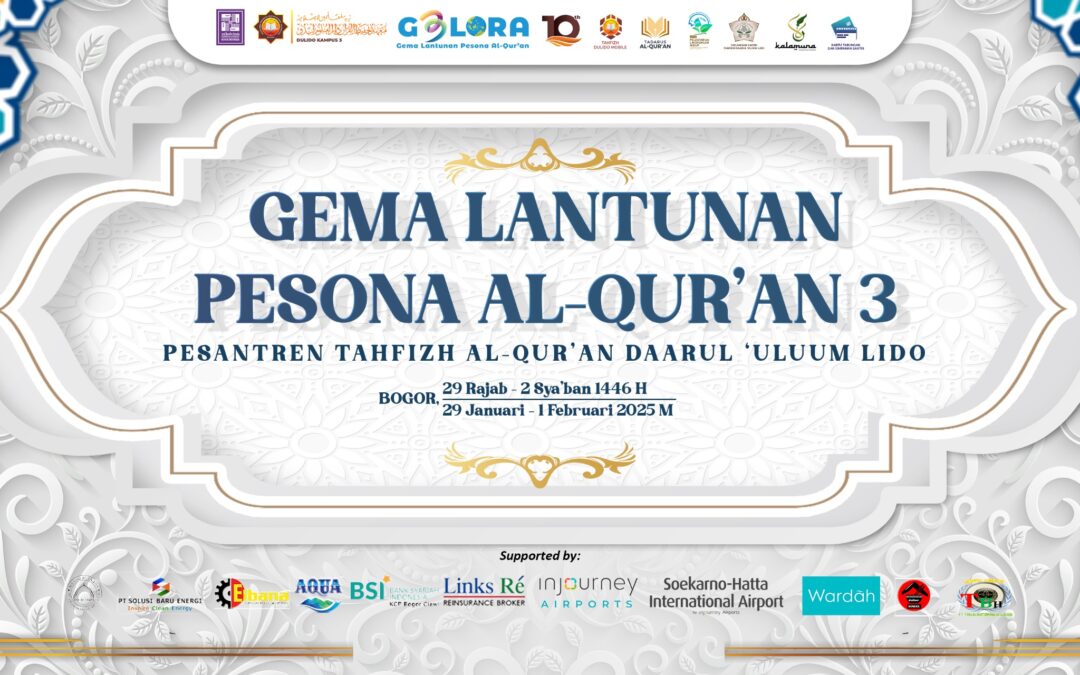 Perlombaan Gelora 3 dalam Rangka Satu Dasawarsa Pesantren