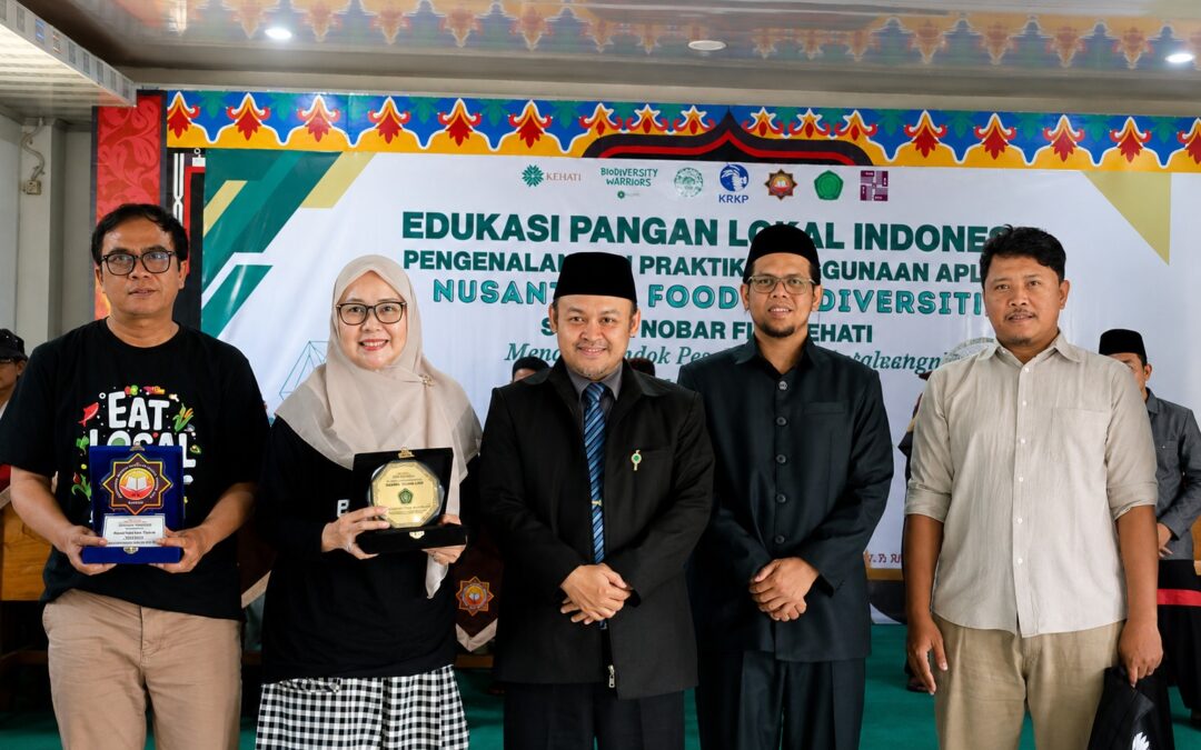 Santri Perkuat Literasi Pangan Lokal melalui Program Ekopesantren Bersama KEHATI dan KRKP