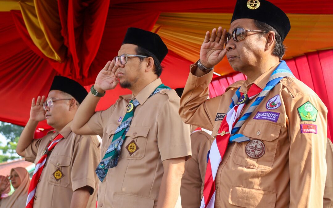 Dari Perjuangan Kemerdekaan hingga Pembentukan Karakter: Daarul Uluum Lido Teguhkan Semangat Pramuka Santri